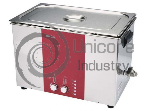 710 28L Ultrasonic Cleaner with Timer Heater Drain Degas Sweep - Image 4