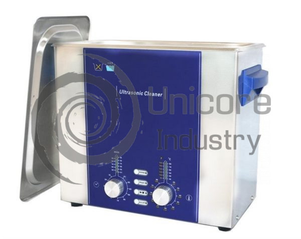 710 6.0L Ultrasonic Cleaner with Timer Heater Drain Degas Sweep